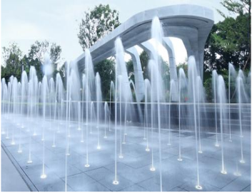 廣州市佳兆業中心項目展示區藝術水景供貨及安裝